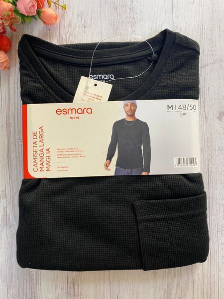 Чоловічий лонгслів Esmara men 0150 фото