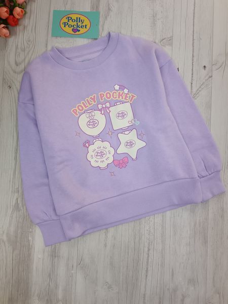 Утеплена кофта-світшот Primark Polly Pocket для дівчинки  1556 фото