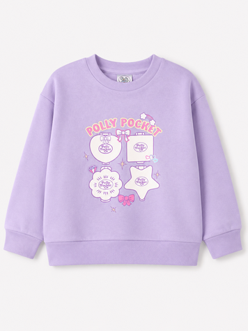 Утеплена кофта-світшот Primark Polly Pocket для дівчинки  1556 фото