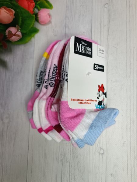 Шкарпетки для дівчинки Lupilu MINNIE MOUSE набір 5 шт 1087 фото