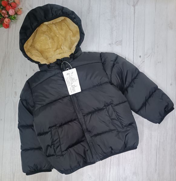 Детская куртка еврозима HAOJIEKIDS для мальчика на меху 8337 фото