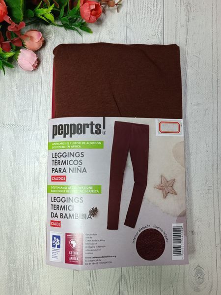 Лосины для девочки Pepperts на флісі 0022 фото