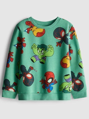 Утепленная кофта-свитшот Primark Marvel для мальчика 1570 фото