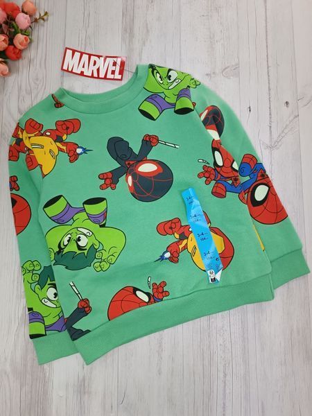 Утеплена кофта-світшот Primark Marvel для хлопчика 1570 фото