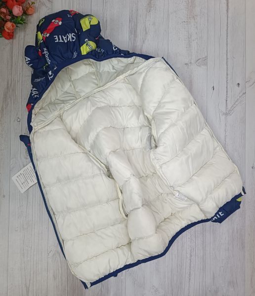 Детская демисезонная куртка HAOJIEKIDS для мальчика 8323 фото