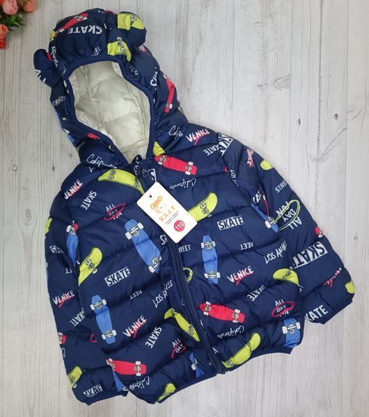 Детская демисезонная куртка HAOJIEKIDS для мальчика 8323 фото