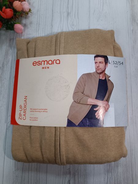 Чоловіча кофта Esmara men на блискавці Д0385 фото