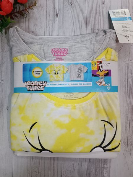 Футболки для девочки Lupilu LOONEY TUNES набор 2 шт. 1369 фото