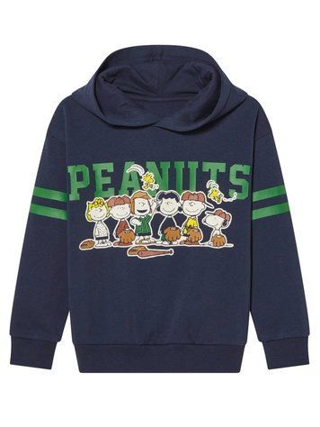 Кофта для мальчика Lupilu PEANUTS худи на флисе 0221 фото
