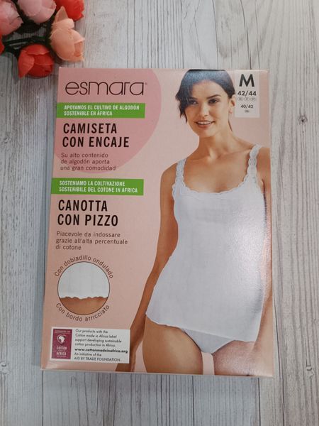 Жіноча майка Esmara з мереживом Д0294 фото