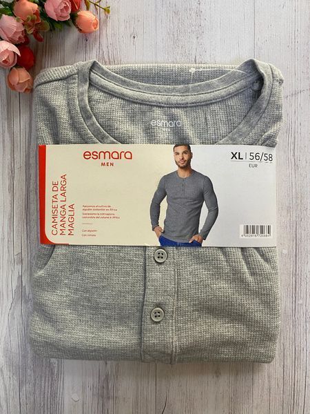Мужской лонгслив Esmara men 0151 фото