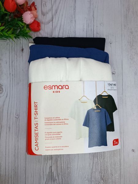 Футболки для мальчика Esmara kids набор 3 шт. 1480 фото