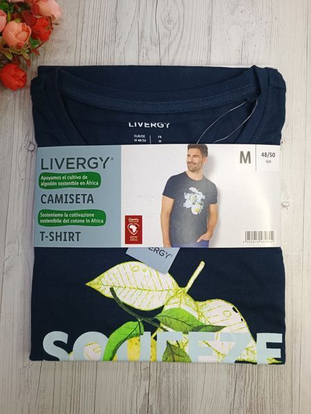 Чоловіча футболка Livergy Д1762 фото