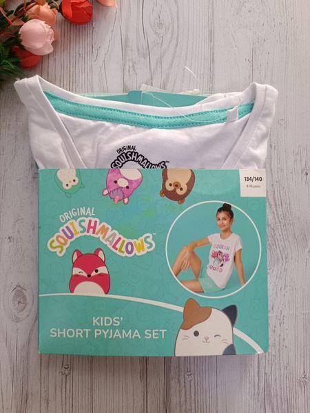 Піжама літня для дівчинки Pepperts SQUISHMALLOWS 1340 фото